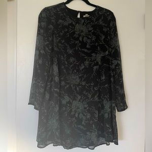 Long Sleeve Mini Dress Urban Outfitters